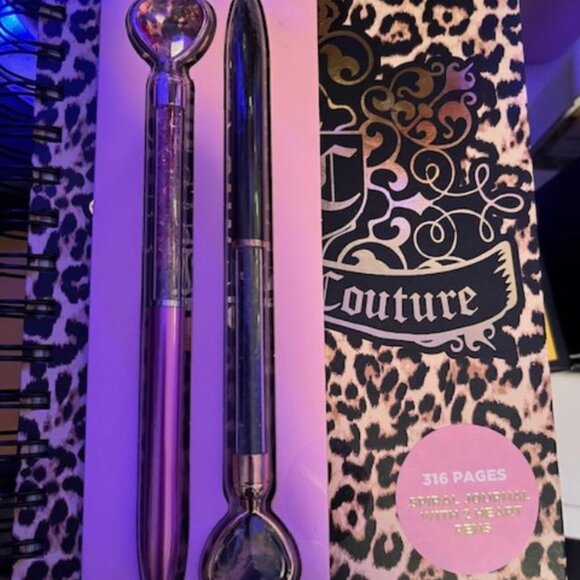 Juicy Couture Other - NWT Juicy Couture Notebook w/ 2 Pens